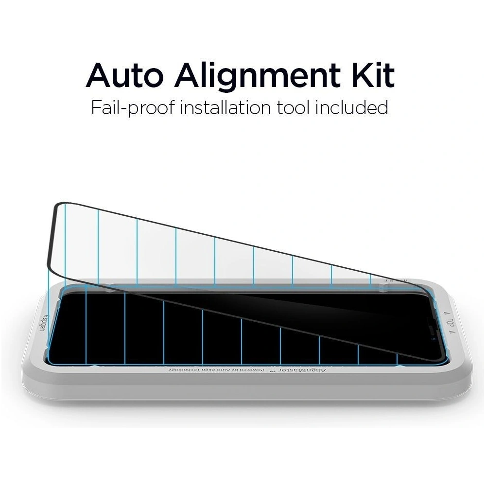 Szkło hartowane Spigen GLAS.tR AlignMaster Apple iPhone 11 Pro Max Black