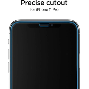 Kup Szkło hartowane Spigen GLAS.tR AlignMaster Apple iPhone 11 Pro Max Black - SPN878BLK - {ean13} - Sklep Home Screen