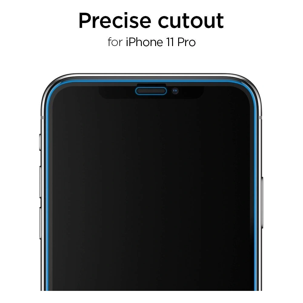 Szkło hartowane Spigen GLAS.tR AlignMaster Apple iPhone 11 Pro Max Black