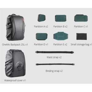 Kup Rucsac impermeabil + Geantă de umăr PGYTECH OneMo (Olivine Camo) (P-CB-021) - PGY31 - {ean13} - Sklep Home Screen