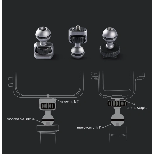 Kup Montarea accesoriilor PGYTECH Magic Arm (P-CG-009) la aparate / gimbale - PGY32 - {ean13} - Sklep Home Screen
