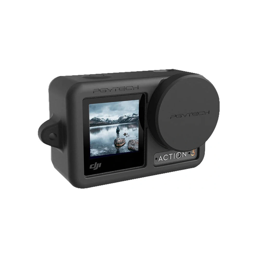 Osłona silikonowa PGYTECH do Osmo Action 3 (Czarna)