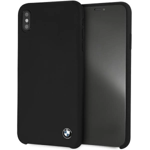 Kup Etui BMW BMHCI65SILBK Apple iPhone XS Max czarny/black hardcase Silicone - BMW448 - {ean13} - Sklep Home Screen