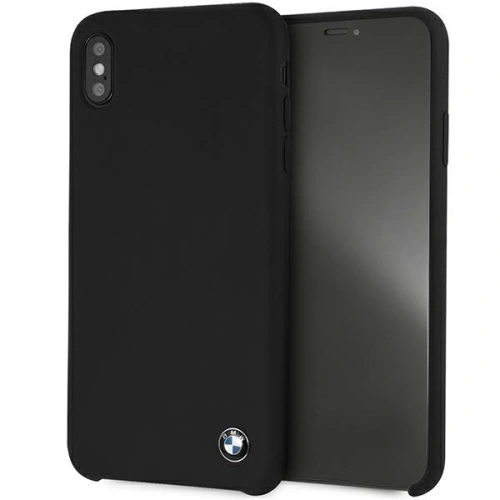 Kup Etui BMW BMHCI65SILBK Apple iPhone XS Max negru/black hardcase Silicon - BMW448 - {ean13} - Sklep Home Screen