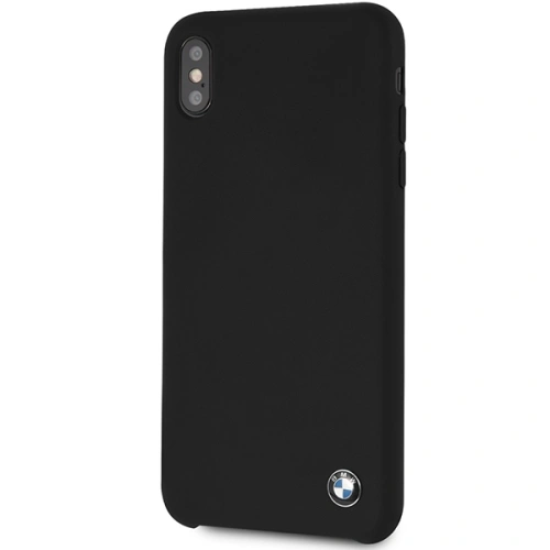 Kup Etui BMW BMHCI65SILBK Apple iPhone XS Max negru/black hardcase Silicon - BMW448 - {ean13} - Sklep Home Screen