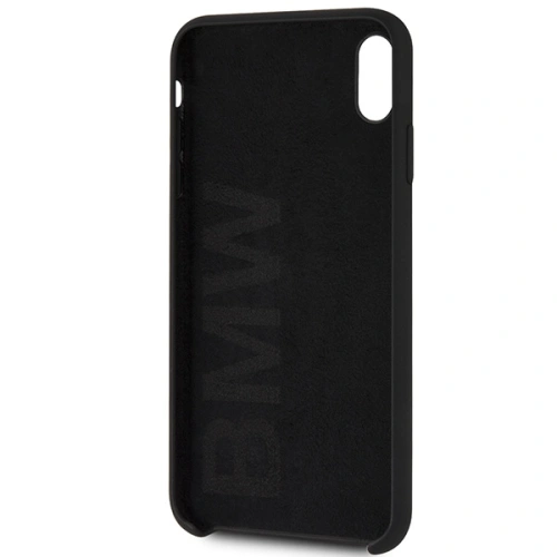 Kup Etui BMW BMHCI65SILBK Apple iPhone XS Max negru/black hardcase Silicon - BMW448 - {ean13} - Sklep Home Screen