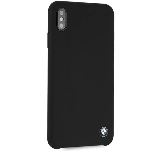 Kup Etui BMW BMHCI65SILBK Apple iPhone XS Max negru/black hardcase Silicon - BMW448 - {ean13} - Sklep Home Screen