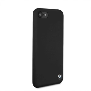 Etui BMW BMHCI8SILBK Apple iPhone SE 2022/SE 2020/8/7 černý/black hardcase silikon