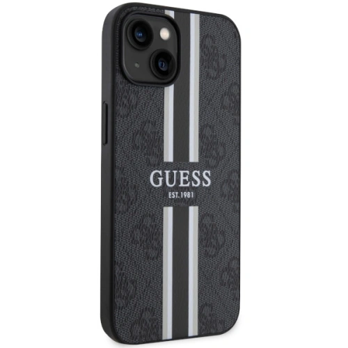 Kup Guess Apple Tasche GUHMP14SP4RPSK iPhone 14 schwarz/schwarz Hardcase 4G Printed Stripes MagSafe - GUE2566 - {ean13} - Sklep Home Screen