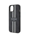 Buy Guess GUHMP14SP4RPSK Apple iPhone 14 black hardcase 4G Printed Stripes MagSafe - GUE2566 - {ean13} - Home Screen Store Europe