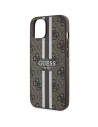 Buy Guess GUHMP14SP4RPSW Apple iPhone 14 brown hardcase 4G Printed Stripes MagSafe - GUE2568 - {ean13} - Home Screen Store Europe