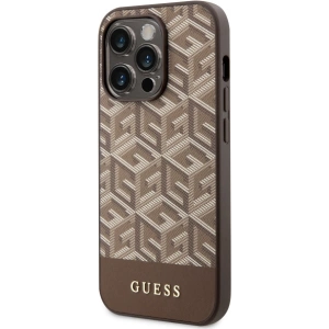 Kup Etui Guess GUHMP14XHGCFSEW Apple iPhone 14 Pro Max hnědý/brown tvrdý obal GCube Stripes MagSafe - GUE2570 - {ean13} - Sklep Home Screen