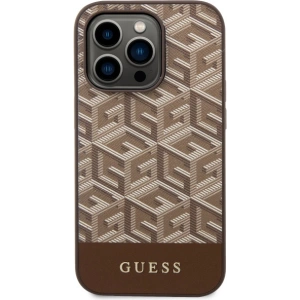 Kup Etui Guess GUHMP14XHGCFSEW Apple iPhone 14 Pro Max hnědý/brown tvrdý obal GCube Stripes MagSafe - GUE2570 - {ean13} - Sklep Home Screen