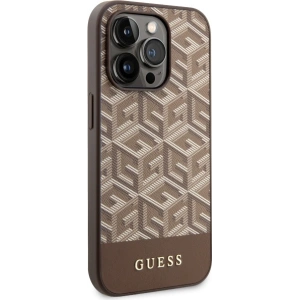 Kup Etui Guess GUHMP14XHGCFSEW Apple iPhone 14 Pro Max hnědý/brown tvrdý obal GCube Stripes MagSafe - GUE2570 - {ean13} - Sklep Home Screen