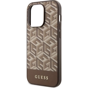 Kup Etui Guess GUHMP14XHGCFSEW Apple iPhone 14 Pro Max hnědý/brown tvrdý obal GCube Stripes MagSafe - GUE2570 - {ean13} - Sklep Home Screen