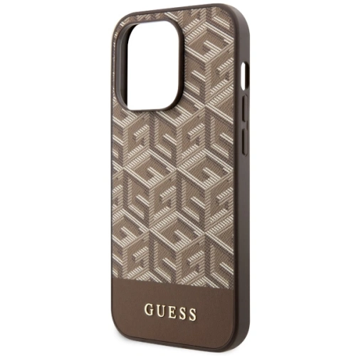 Kup Etui Guess GUHMP14XHGCFSEW Apple iPhone 14 Pro Max hnědý/brown tvrdý obal GCube Stripes MagSafe - GUE2570 - {ean13} - Sklep Home Screen