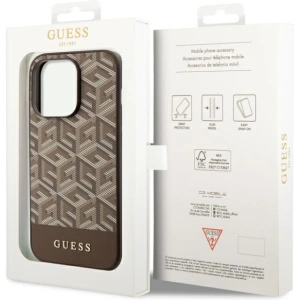 Kup Etui Guess GUHMP14XHGCFSEW Apple iPhone 14 Pro Max hnědý/brown tvrdý obal GCube Stripes MagSafe - GUE2570 - {ean13} - Sklep Home Screen