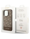 Buy Guess GUHMP14XHGCFSEW Apple iPhone 14 Pro Max brown hard case GCube Stripes MagSafe - GUE2570 - {ean13} - Home Screen Store Europe
