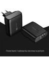 Kup Încărcător de rețea USAMS + powerbank PB11 2în1 5000 mAh Încărcare rapidă negru (US-CD71) - USA957 - {ean13} - Sklep Home Screen