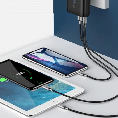 Kup Încărcător de rețea USAMS + powerbank PB11 2în1 5000 mAh Încărcare rapidă negru (US-CD71) - USA957 - {ean13} - Sklep Home Screen