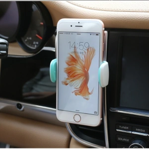 Kup Suport auto USAMS C-Series Air Vent alb-verde (US-ZJ004) - USA960 - {ean13} - Sklep Home Screen