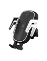 Autohalterung mit drahtlosem Laden USAMS US-CD100 Automatische Induktion 10W Air Vent schwarz/schwarz