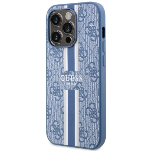 Kup Etui Guess GUHMP14XP4RPSB Apple iPhone 14 Pro Max modrý/blue hardcase 4G Printed Stripes MagSafe - GUE2571 - {ean13} - Sklep Home Screen
