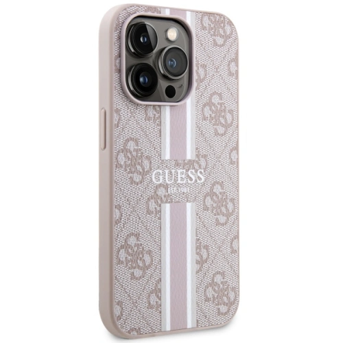 Kup Etui Guess GUHMP14XP4RPSP Apple iPhone 14 Pro Max růžový/pink hardcase 4G Printed Stripes MagSafe - GUE2573 - {ean13} - Sklep Home Screen