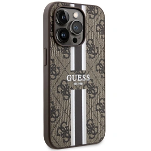 Kup Etui Guess GUHMP14XP4RPSW Apple iPhone 14 Pro Max hnědý/brown hardcase 4G Printed Stripes MagSafe - GUE2574 - {ean13} - Sklep Home Screen