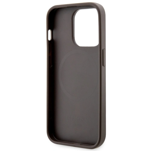 Kup Etui Guess GUHMP14XP4RPSW Apple iPhone 14 Pro Max hnědý/brown hardcase 4G Printed Stripes MagSafe - GUE2574 - {ean13} - Sklep Home Screen