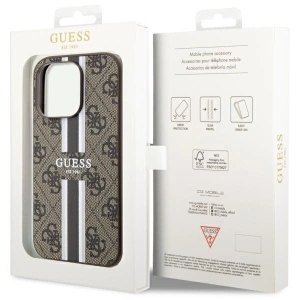 Kup Etui Guess GUHMP14XP4RPSW Apple iPhone 14 Pro Max hnědý/brown hardcase 4G Printed Stripes MagSafe - GUE2574 - {ean13} - Sklep Home Screen