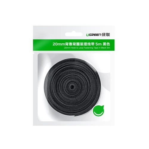 Kup Organizator de cabluri (velcro) UGREEN LP124, 2m (negru) - UGR1565 - {ean13} - Sklep Home Screen