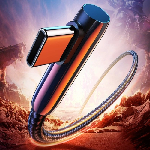 Kup Kabel kątowy UGREEN US313 USB-A/USB-C 5A Quick Charge 3.0 AFC FCP 0,5 m czarny - UGR1566 - {ean13} - Sklep Home Screen