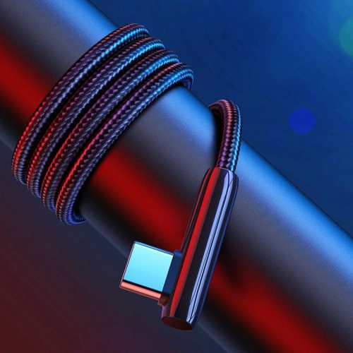 Kup Kabel kątowy UGREEN US313 USB-A/USB-C 5A Quick Charge 3.0 AFC FCP 0,5 m czarny - UGR1566 - {ean13} - Sklep Home Screen