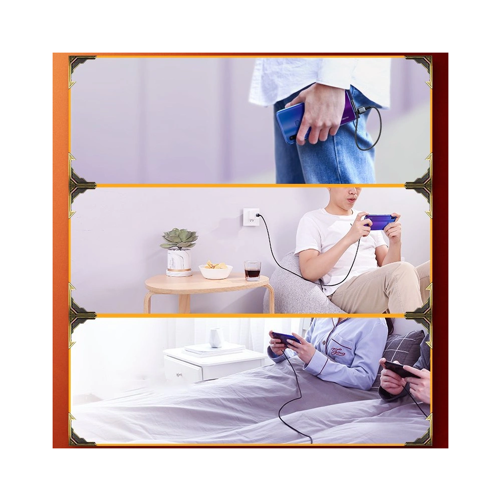 Kabel kątowy UGREEN US313 USB-A/USB-C 5A Quick Charge 3.0 AFC FCP 0,5 m czarny