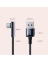 Kup Cablul unghiular UGREEN US313 USB-A/USB-C 5A Quick Charge 3.0 AFC FCP 0,5 m negru - UGR1566 - {ean13} - Sklep Home Screen