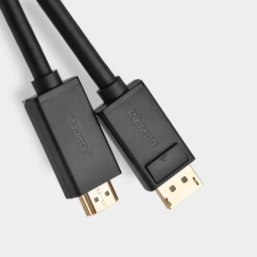 Kup Cablul unidirecțional UGREEN DP101 DisplayPort/HDMI 4K 30Hz 32AWG 1,5m negru - UGR1567 - {ean13} - Sklep Home Screen