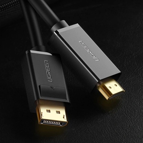 Kup Cablul unidirecțional UGREEN DP101 DisplayPort/HDMI 4K 30Hz 32AWG 1,5m negru - UGR1567 - {ean13} - Sklep Home Screen