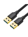 UGREEN US128 USB-A - USB-A 3.2 Gen 1 1m fekete kábel