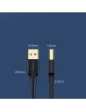 Kup Kabel UGREEN US128 USB-A - USB-A 3.2 Gen 1 1m černý - UGR1568 - {ean13} - Sklep Home Screen
