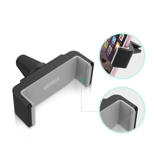 Kup UGREEN LP120 Autohalterung Clip für Lüftungsschlitze grau - UGR1569 - {ean13} - Sklep Home Screen