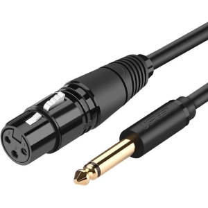 Kabel audio UGREEN AV131 XLR/6,35 mm jack 3m