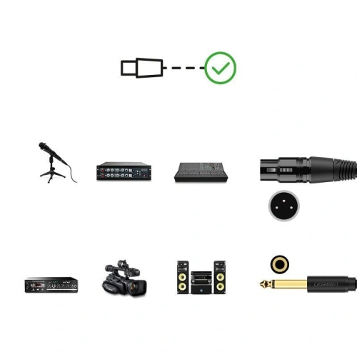 Kup Cablu audio UGREEN AV131 XLR/6,35 mm jack 3m - UGR1571 - {ean13} - Sklep Home Screen