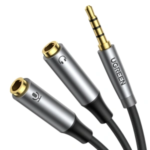 Kup UGREEN AV192 AUX-Splitter 1x Stecker 3,5mm/2x Buchse 3,5mm 20cm schwarz - UGR1572 - {ean13} - Sklep Home Screen