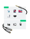Kup UGREEN AV192 AUX elosztó 1x férfi 3,5mm/2x női 3,5mm 20cm fekete - UGR1572 - {ean13} - Sklep Home Screen