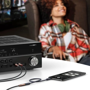 Kabel audio UGREEN AV198 3,5mm mini jack/2RCA 2m brązowy