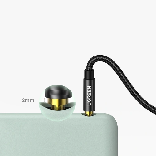 Kup Cablul audio unghiular UGREEN AV112 AUX 2x mini jack 3,5mm 1m albastru - UGR1576 - {ean13} - Sklep Home Screen