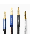 Kup Cablul audio unghiular UGREEN AV112 AUX 2x mini jack 3,5mm 1m albastru - UGR1576 - {ean13} - Sklep Home Screen