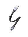 Kup Cablul plat Baseus Simple USB-A/USB-C SuperCharge 5A 40W Quick Charge 3.0 QC 3.0 23cm gri - BSU4119 - {ean13} - Sklep Home Screen