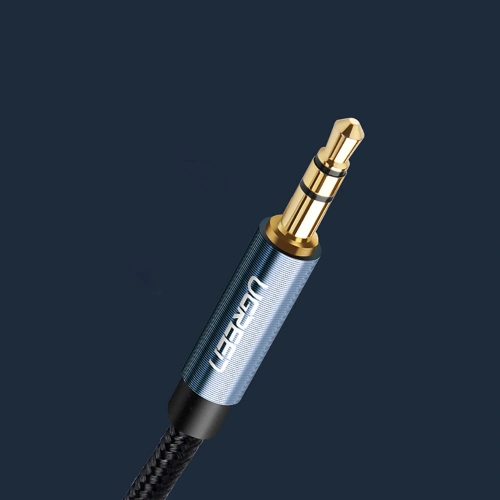 Kup Cablul audio unghiular UGREEN AV112 AUX 2x mini jack 3,5mm 1,5m albastru - UGR1578 - {ean13} - Sklep Home Screen
